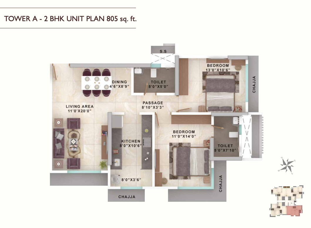 Lake Riviera Wing A And B